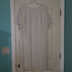 Calvin Klein white dress